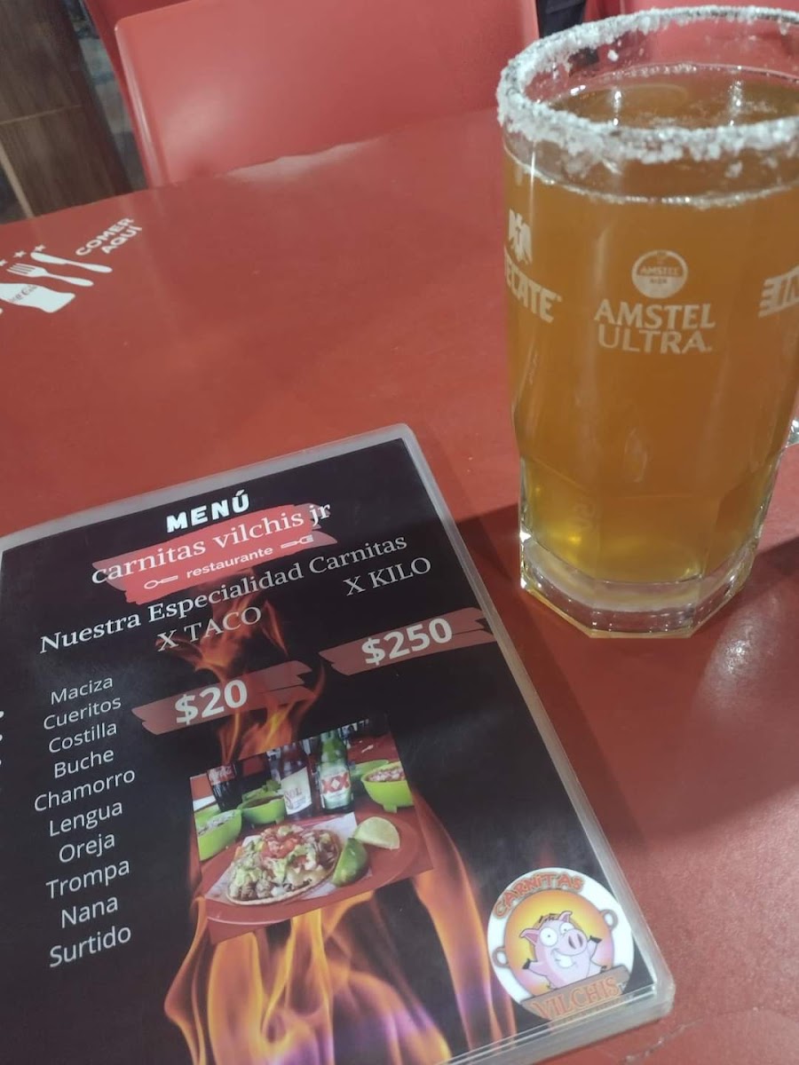 Carnitas Vilchis Menu - Image 6